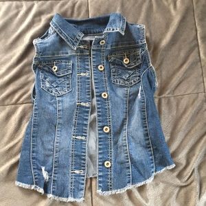 jean vest